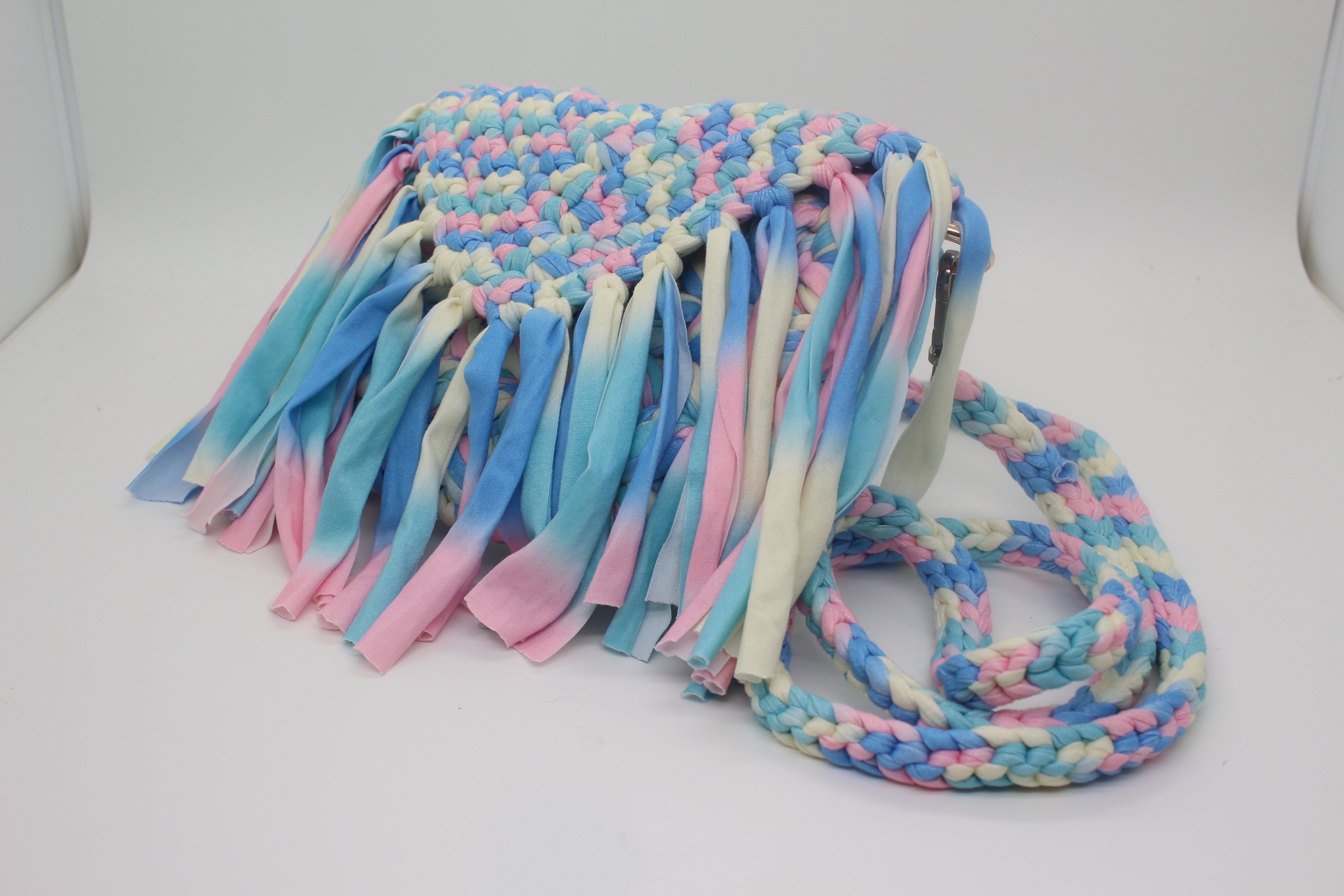 寵媽工房 - 布條流蘇袋(款式三)