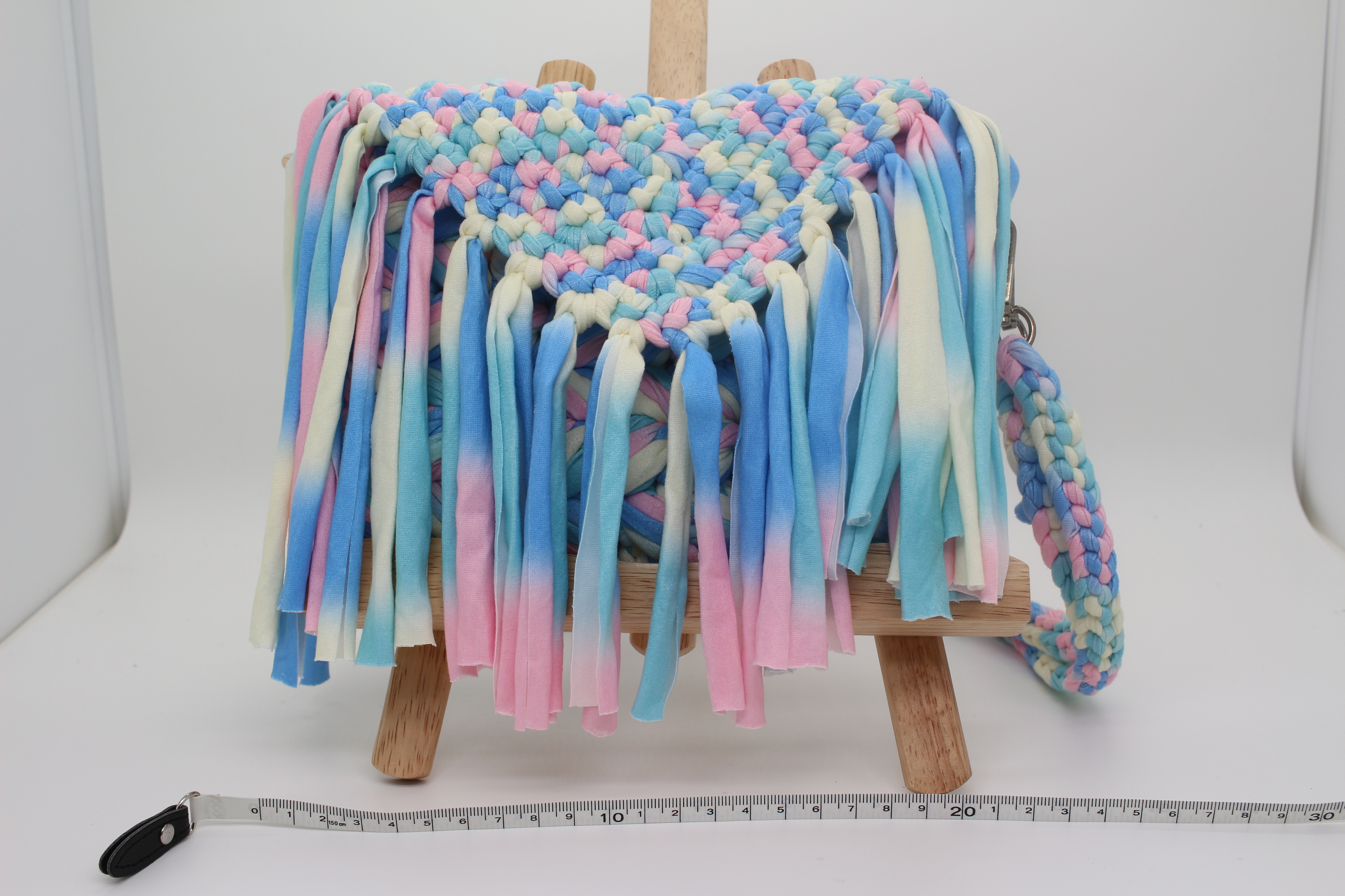 寵媽工房 - 布條流蘇袋(款式三)