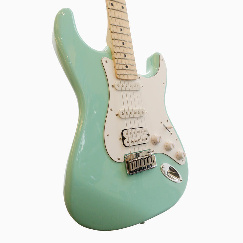 Corona CORONA STANDARD S22F/M SFG 楓木指板 電吉他 湖水綠 小搖座電吉他【原廠琴袋】 第 4 張圖片｜三峽吉他 / Bass