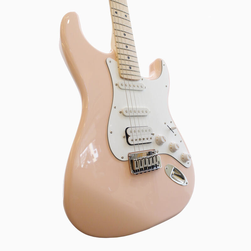 Corona CORONA STANDARD S22F/M PNK 楓木指板 電吉他 粉紅色 小搖座電吉他【附原廠琴袋】 第 4 張圖片｜三峽吉他 / Bass