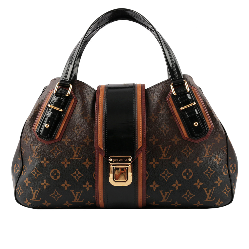 【Louis Vuitton】Logo 漸層限量曼哈頓手提包稀有限量款