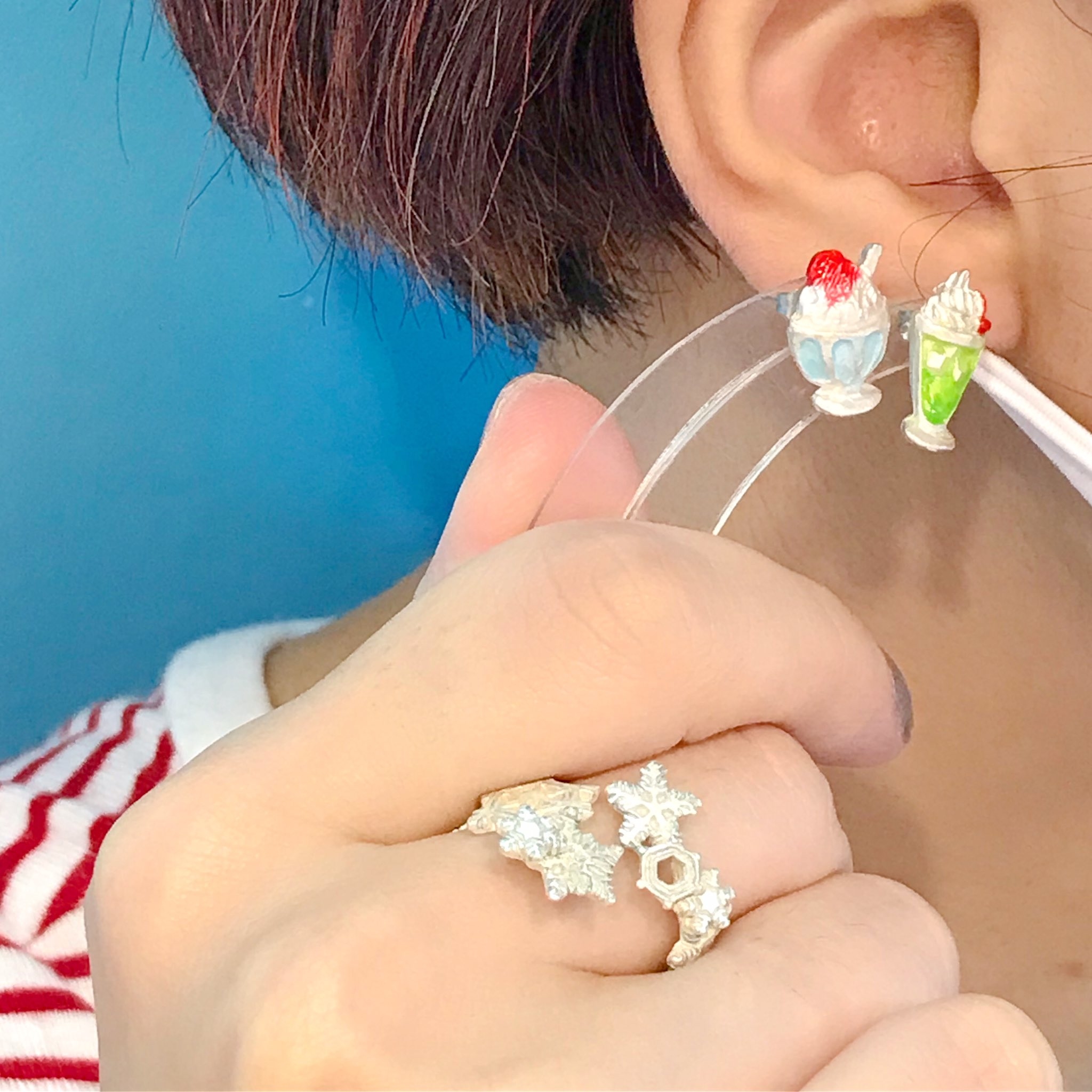 Palnart Poc 夏日咖啡店耳環