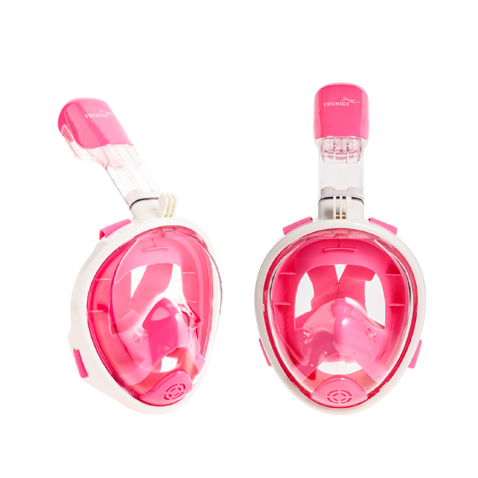 【浮潛神器限時殺】兒童浮潛面罩｜THENICE兒童全罩式浮潛呼吸面罩K2 (XS)