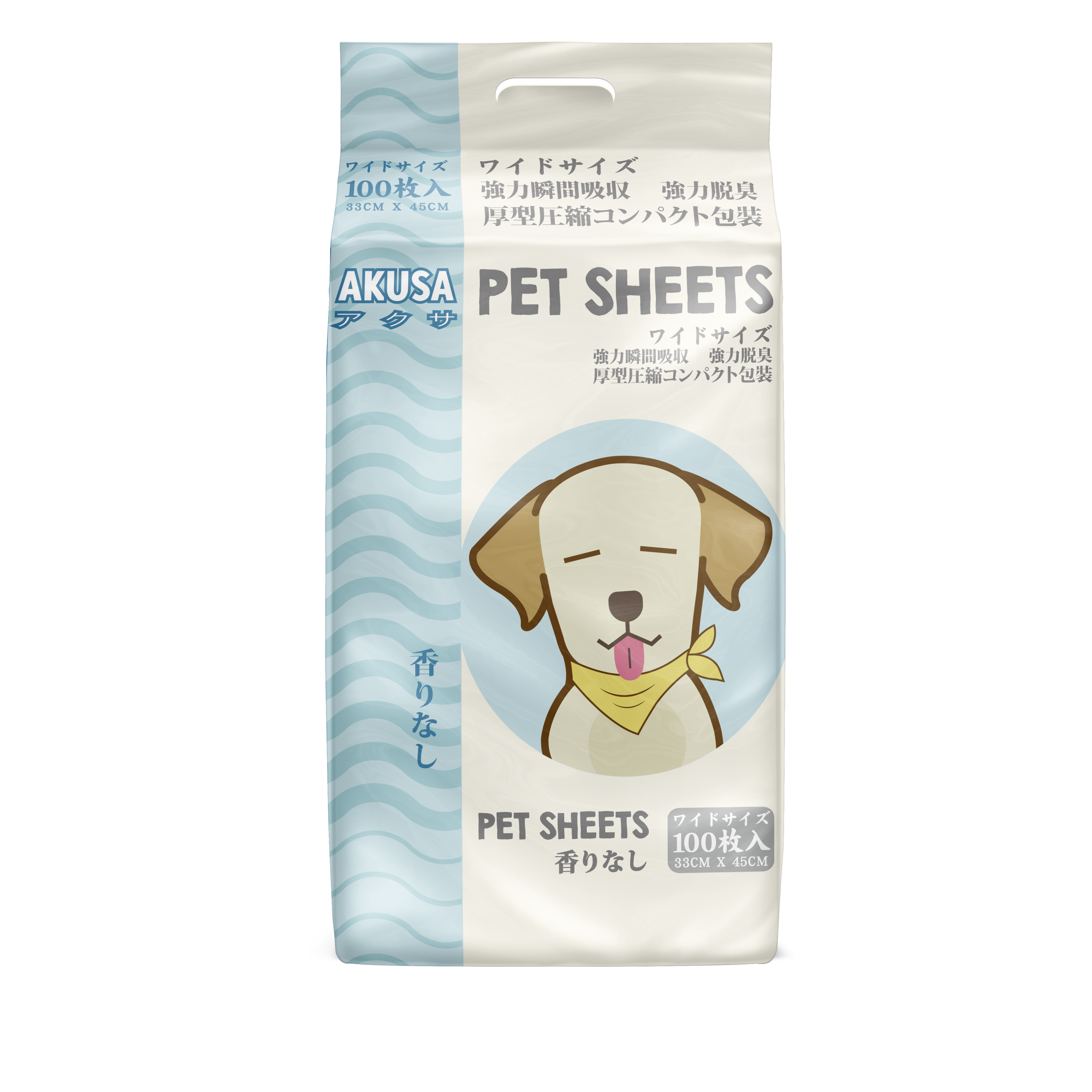 Akusa Original Flavor Pet Sheets Dog Pee Pads (100pcs)