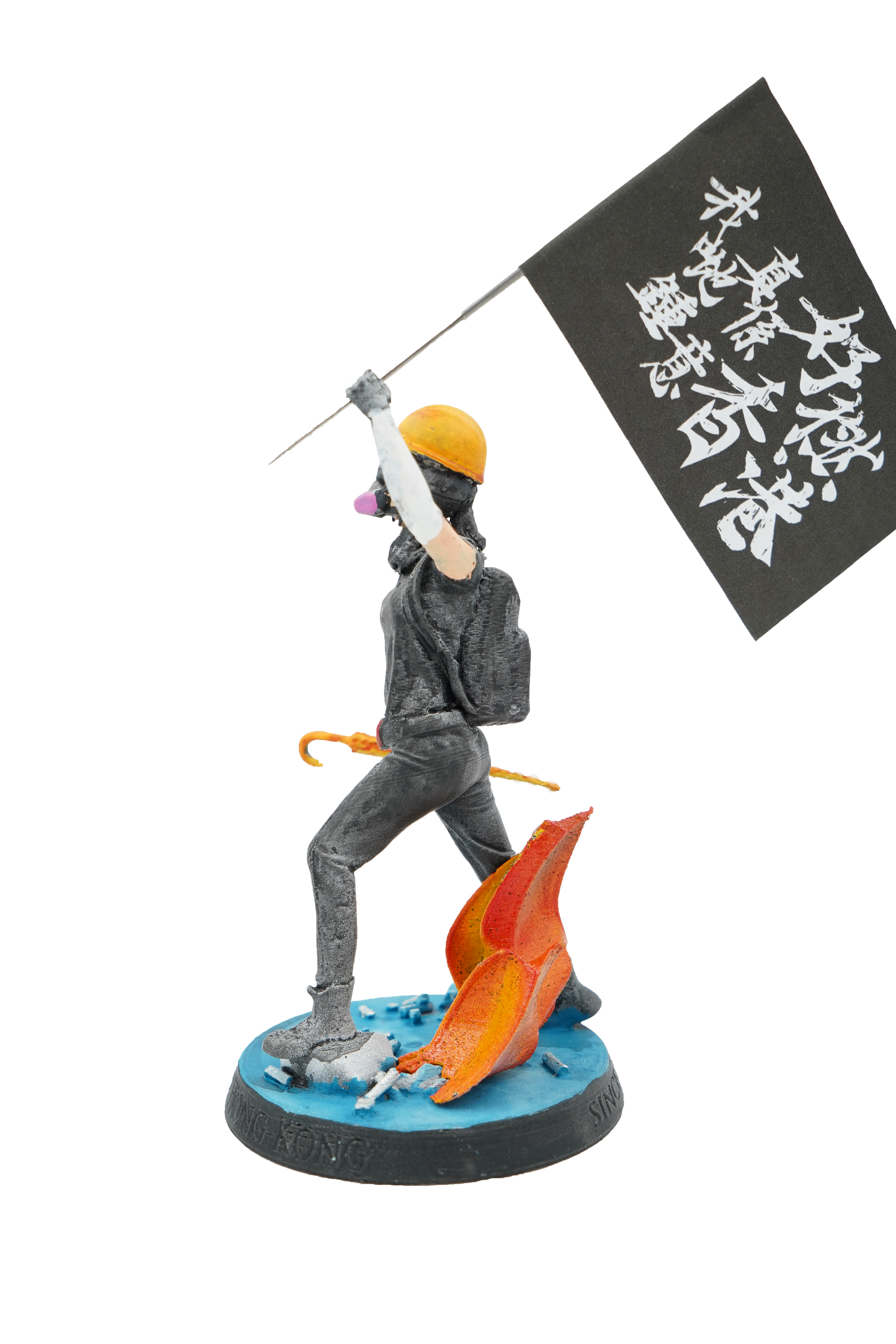 手足人手製作自由女神像 民主女神像lady Liberty Hk 3d 打印產品 人手上色