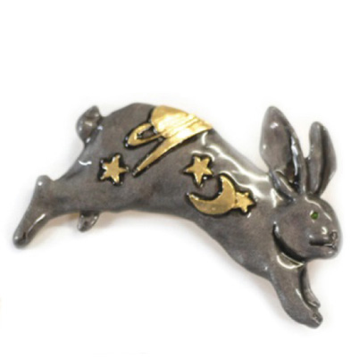 Palnart Poc 日本制天空兔子心口針