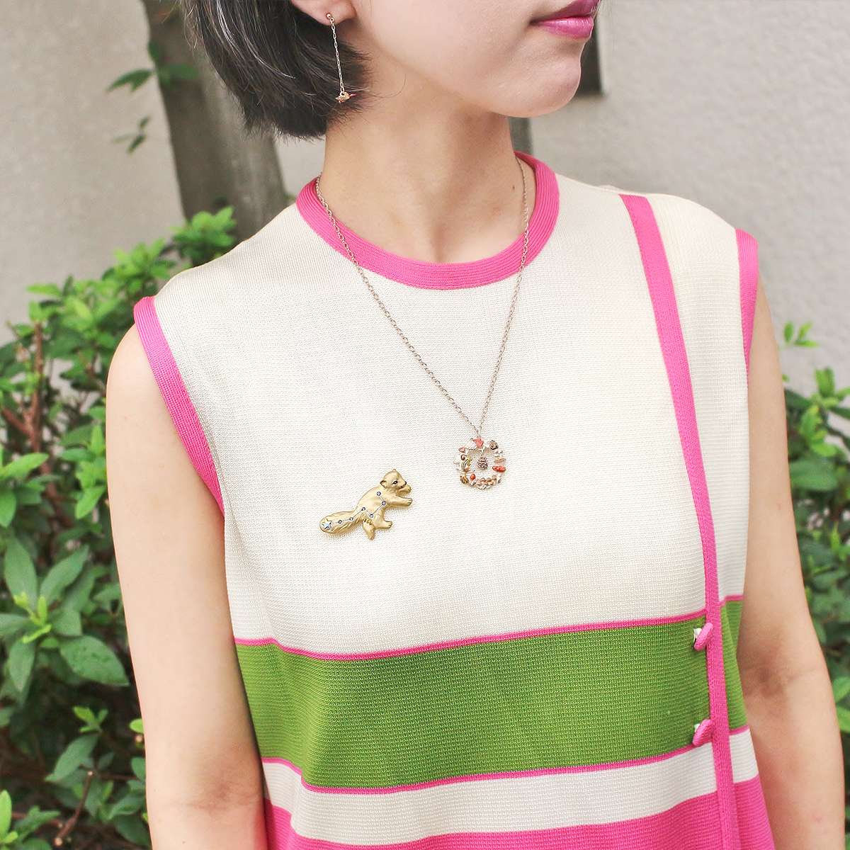 Palnart Poc 日本制北斗七星與小熊座心口針