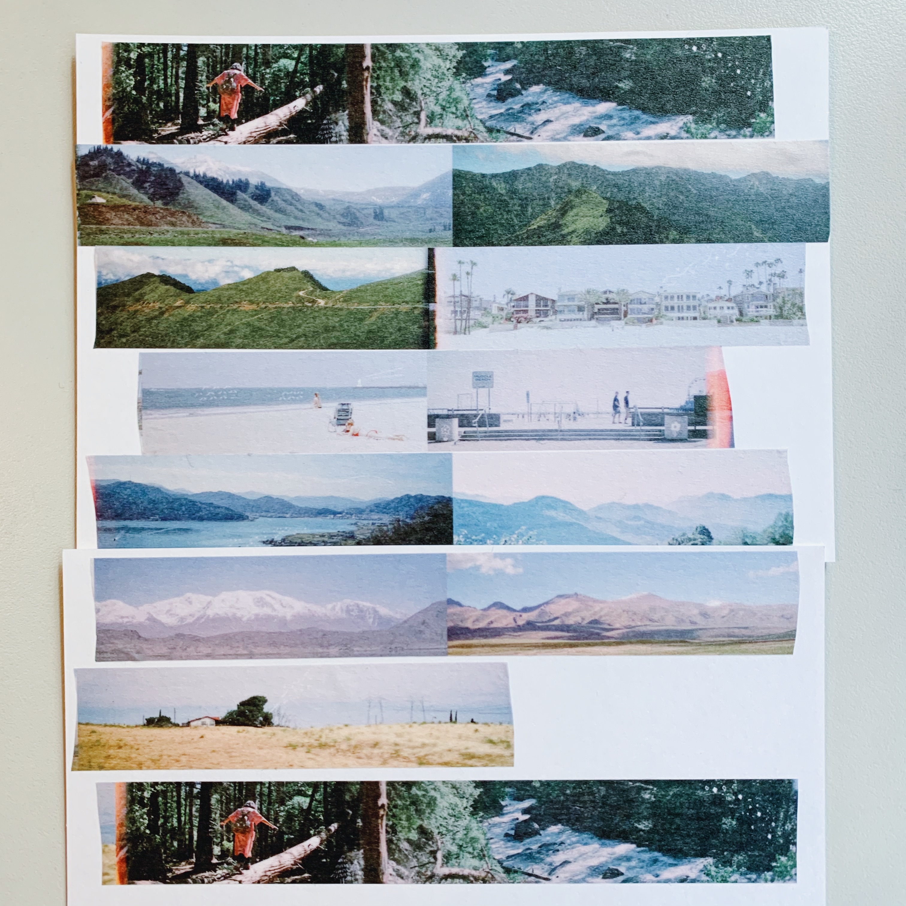 magai's 馬該 風景紙膠帶 旅途