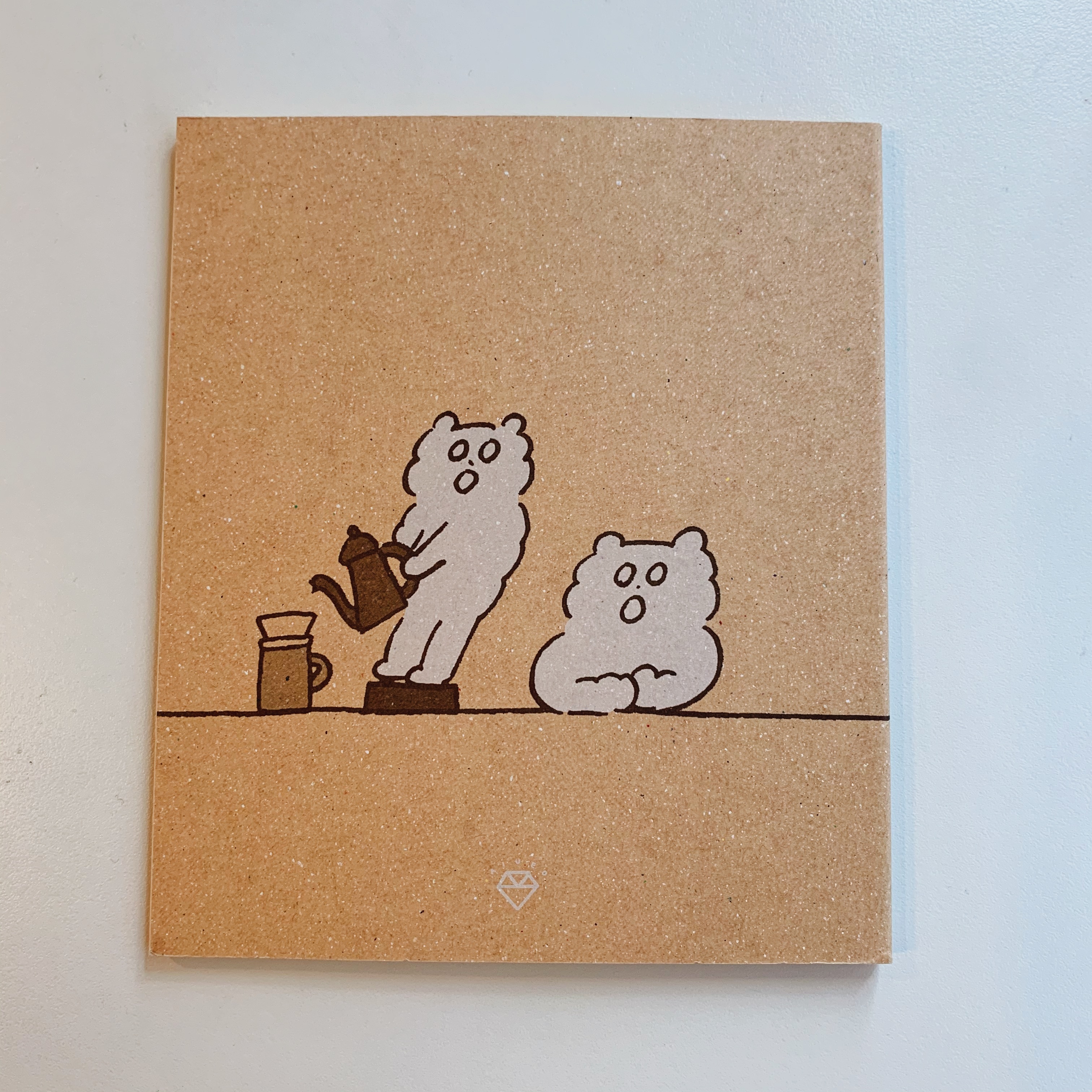 AIUEO  KUMA COFFEE BOOK 繪本