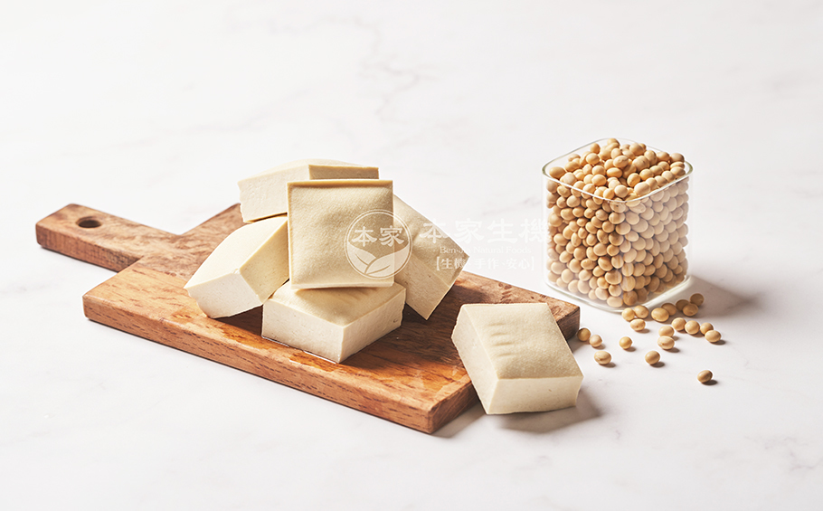 耕-有機白玉豆干 9入