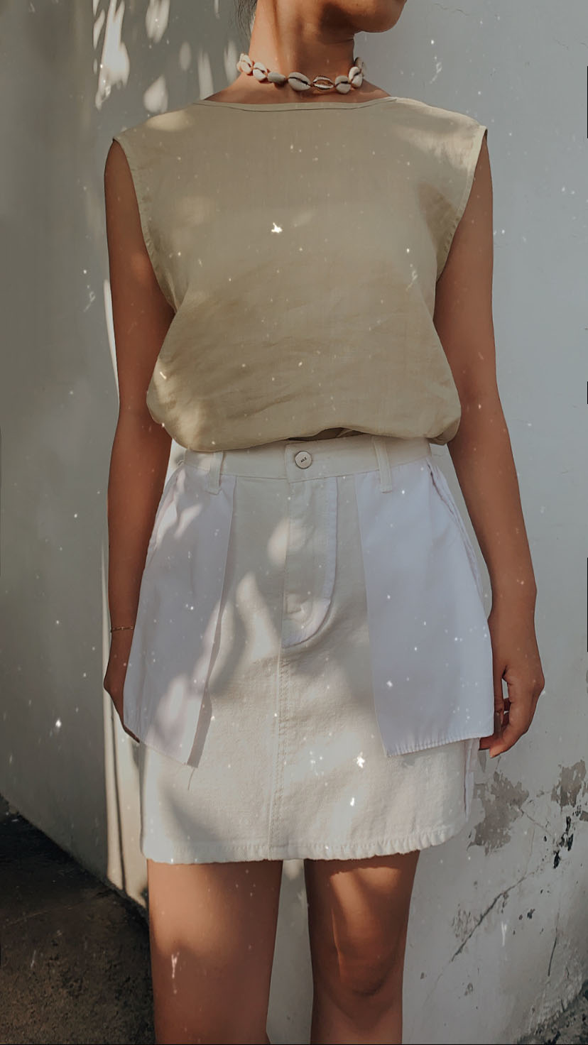 V領綁帶背心(現貨)