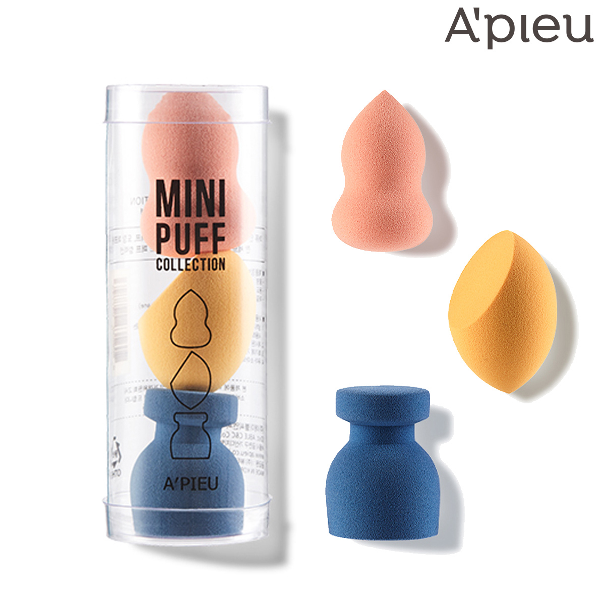 韓國 APIEU 迷你粉撲收藏組