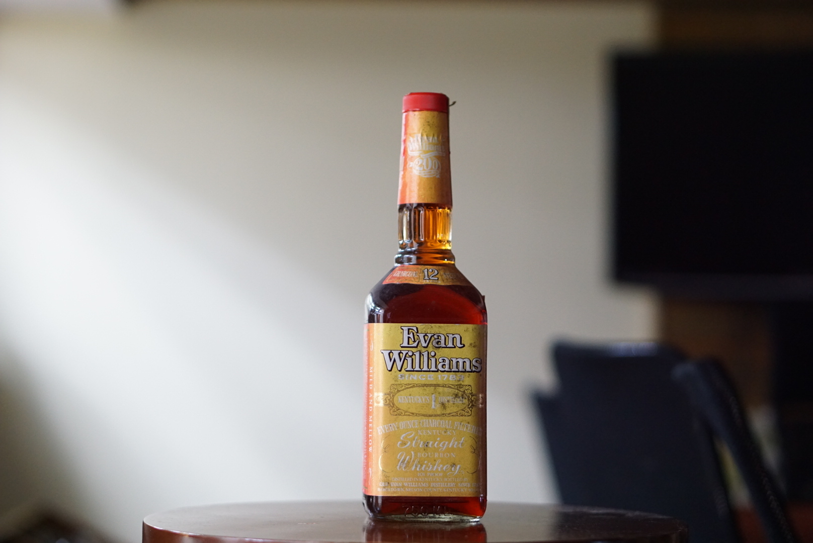 Evan Williams 12 years kentucky straight bourbon Whisky