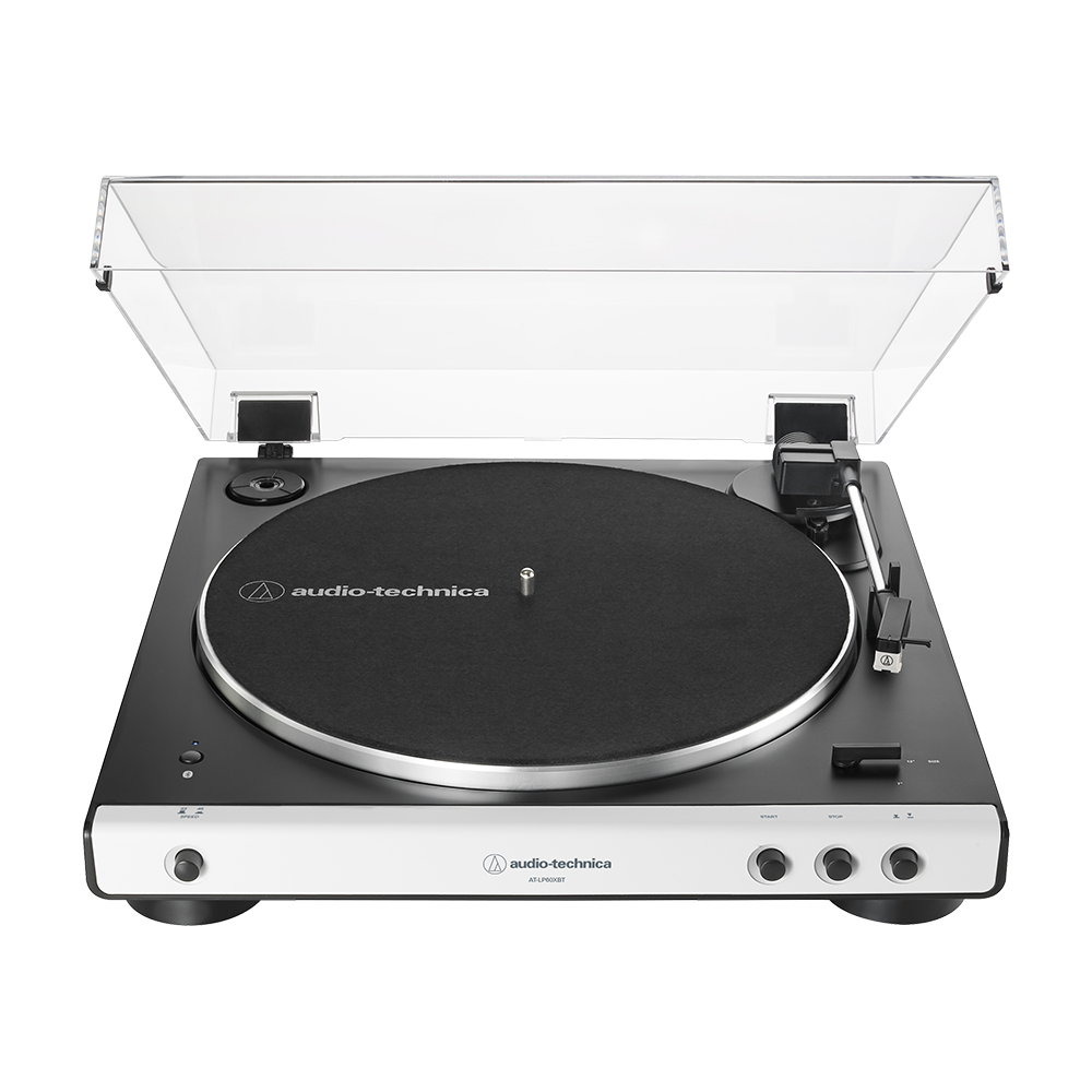 鐵三角 Audio-Technica AT-LP60XBT WH 全自動藍牙立體聲黑膠唱盤