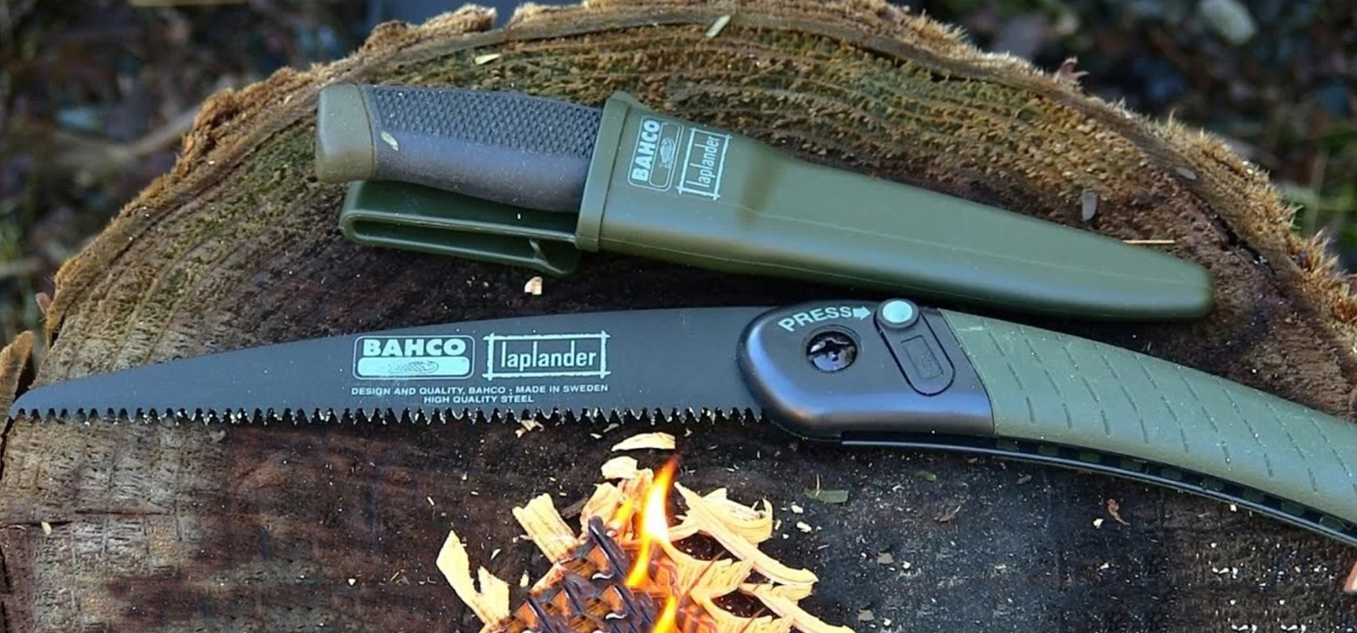 Bahco瑞典公發軍規刀與軍規鋸