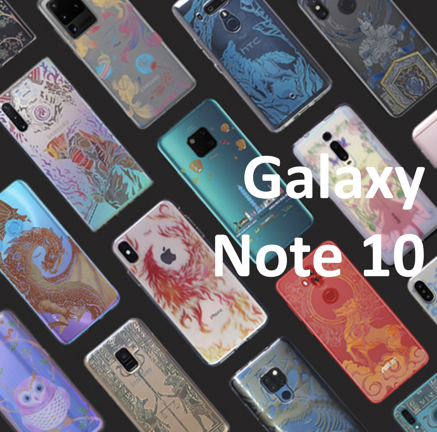 <Galaxy Note 10> 彩雕保護殼