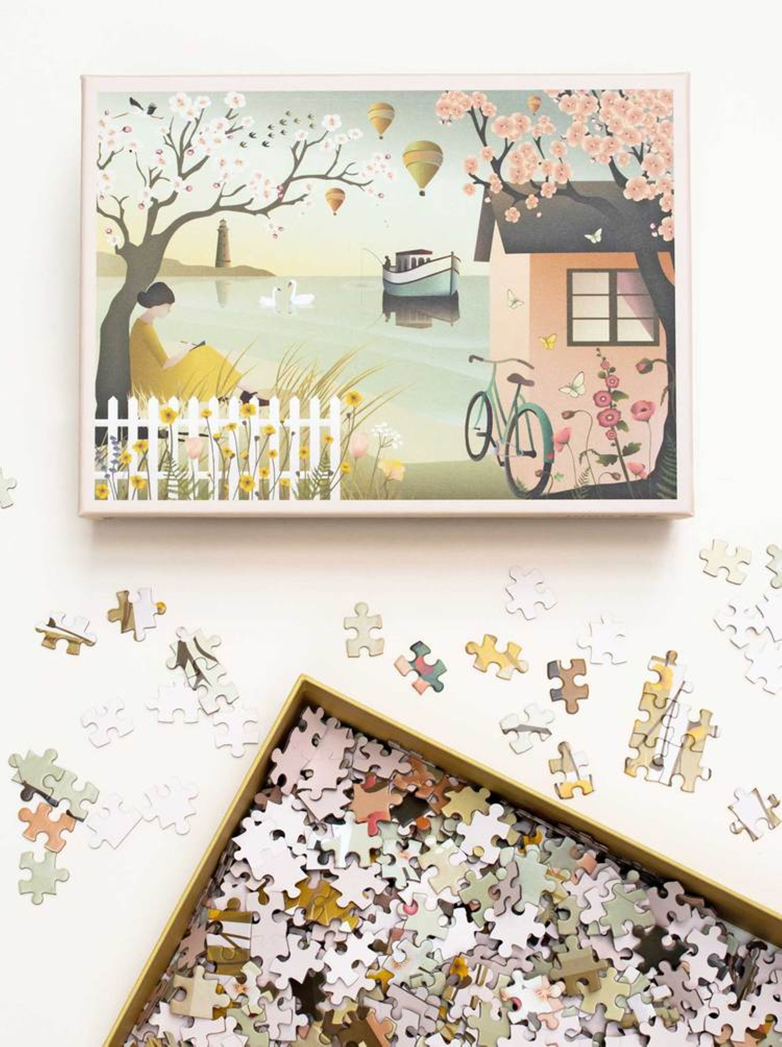 【VISSEVASSE】在海邊 1000片拼圖