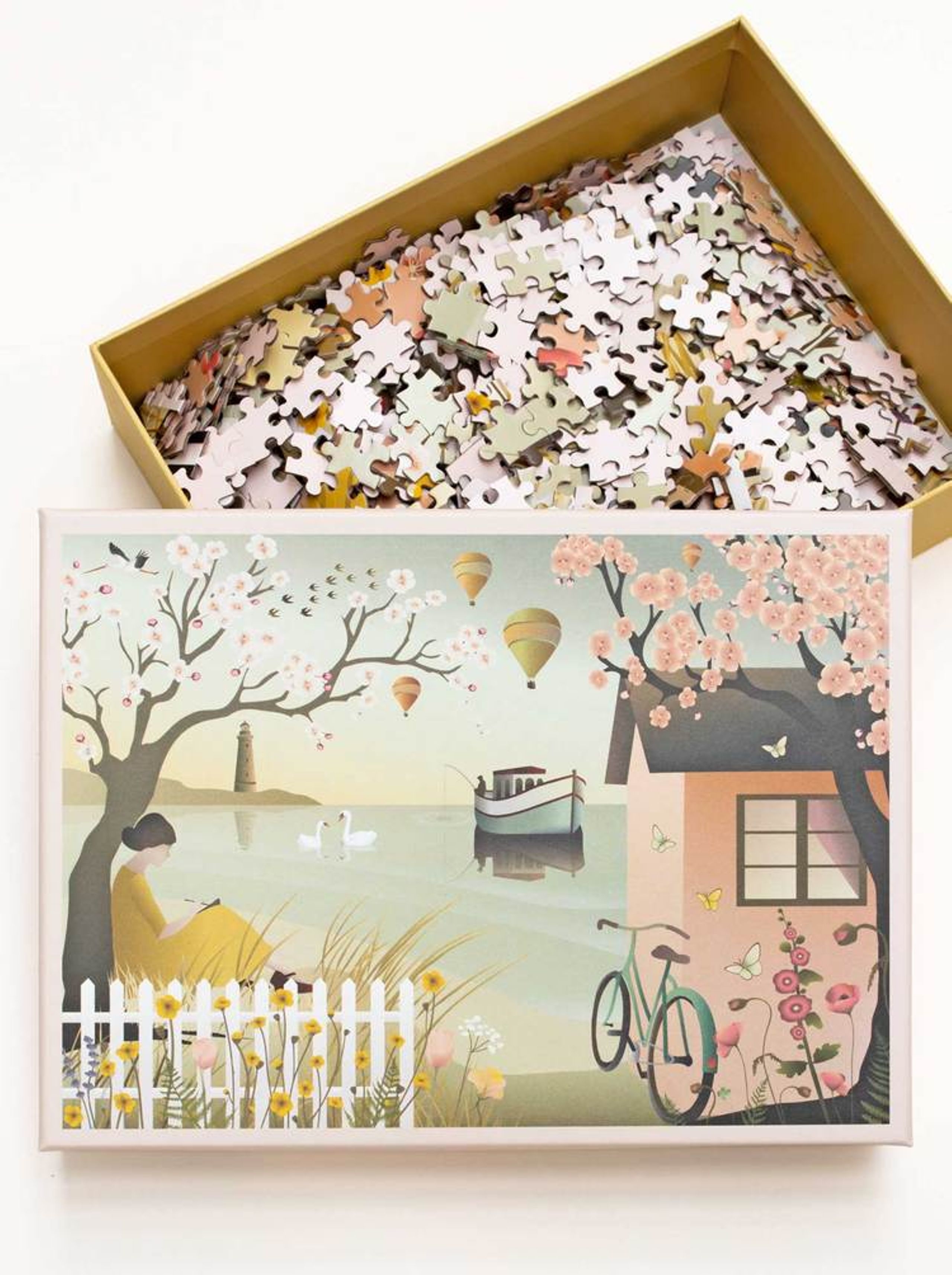 【VISSEVASSE】在海邊 1000片拼圖