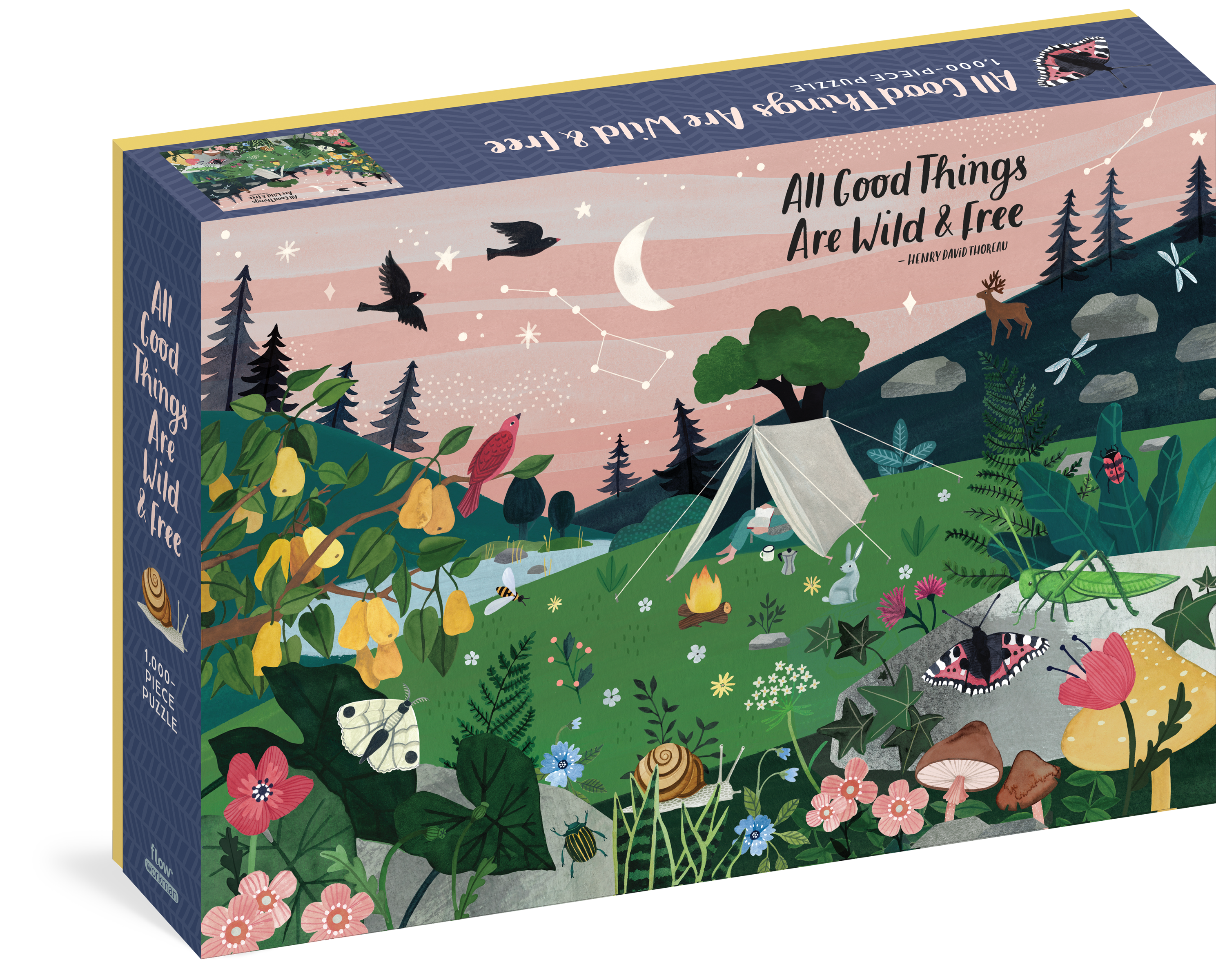 【WORKMAN】所有美好的事物都是瘋狂而自由的 1000片拼圖