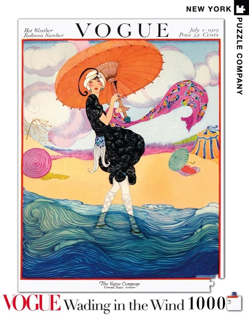 【NEW YORK PUZZLE COMPANY】在野外涉水 1000片拼圖