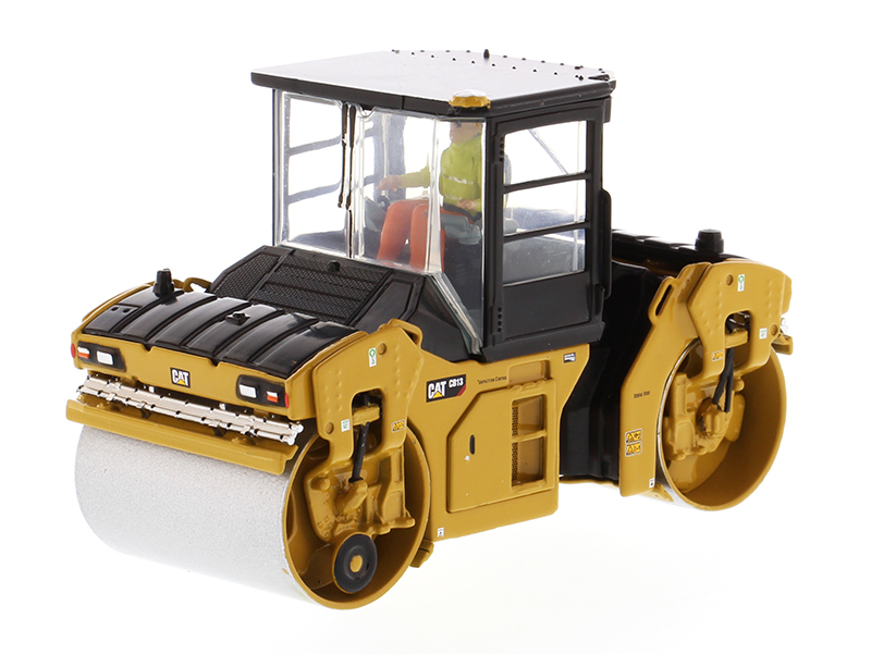 1:50 Diecast Masters 85595 Cat Caterpillar CB-13 Tandem Vibratory Roller with Cab