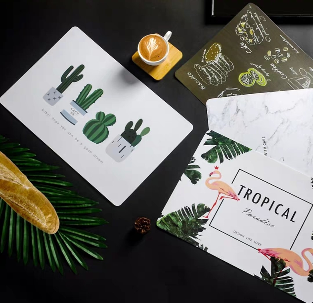 北歐時尚防水餐墊組(4片裝)