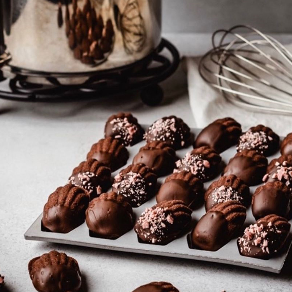 全球專利矽金矽膠系列-迷你瑪德蓮蛋糕烤模