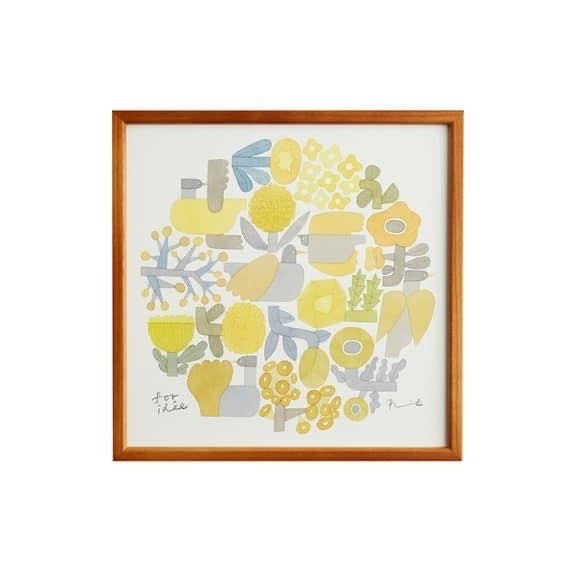 黃花飛鳥圖—中