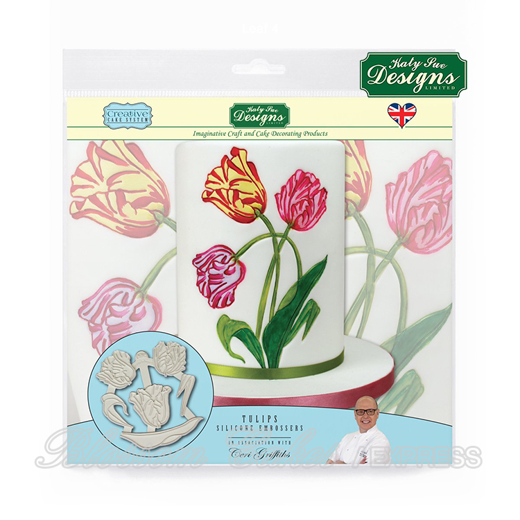 Katy Sue Tulips Silicone Embossers