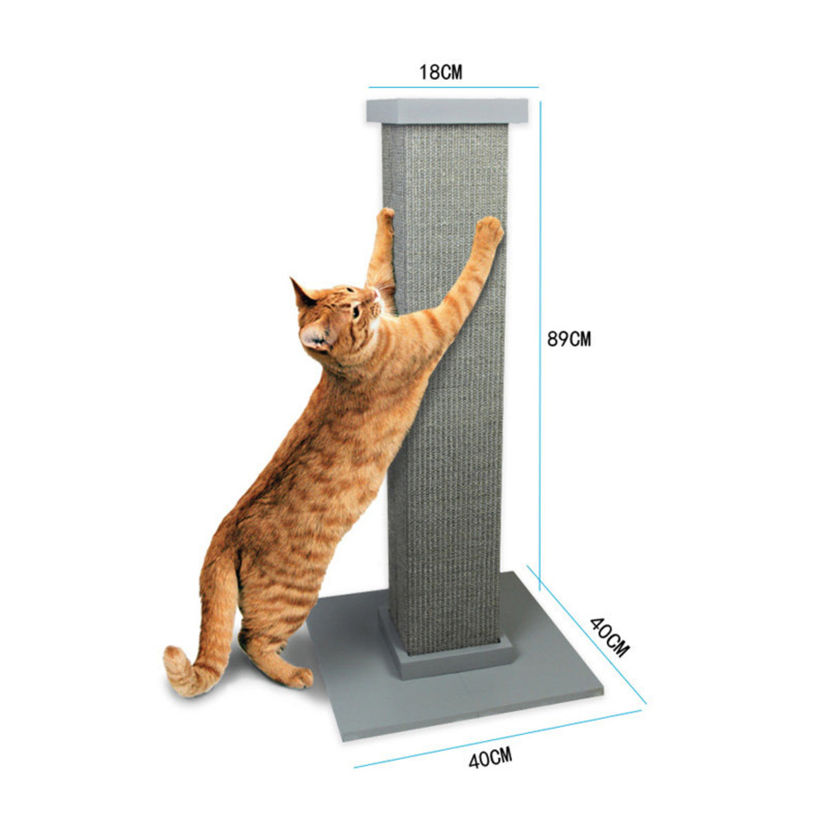 Pioneer Pet -Smartcat 立式羅馬柱爪爪樂 (灰色)