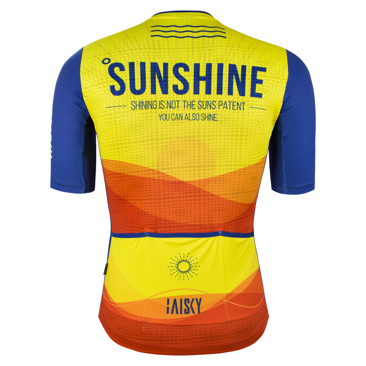 男款短車衣 耀陽 藍