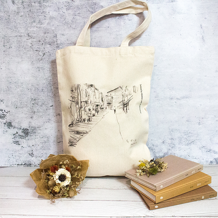 《雷驤‧昨日的風景 - 老街》帆布袋