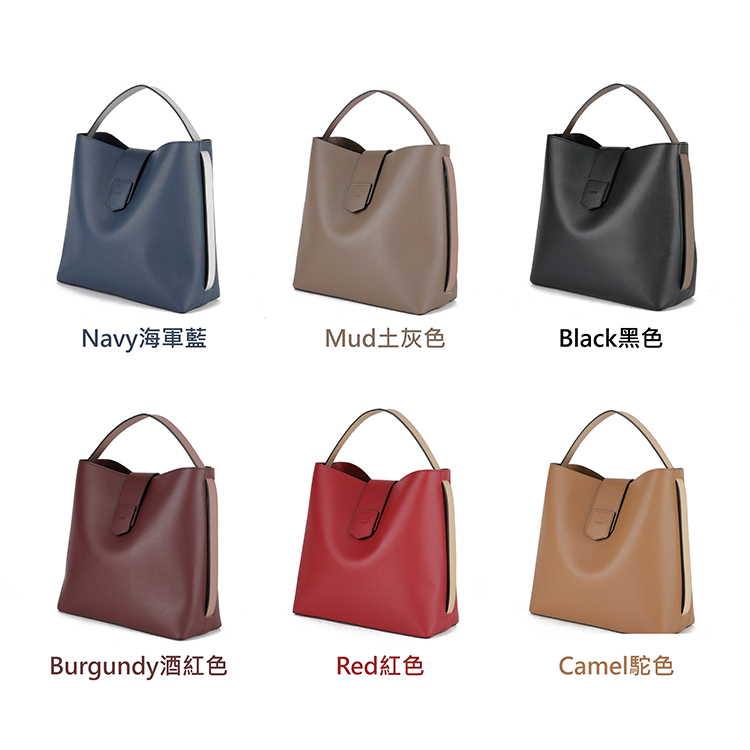 ROOTY R490 撞色質感手提側背子母包