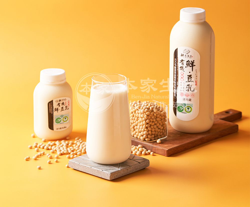 耕-有機無糖鮮豆乳(360毫升)