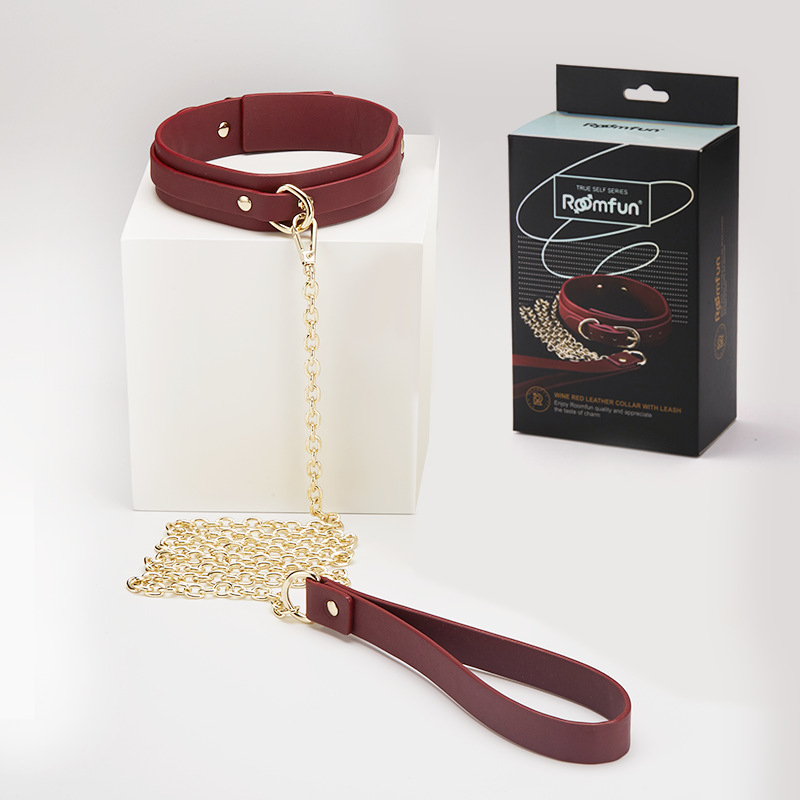 RoomFun - 奢華仿皮革頸銬