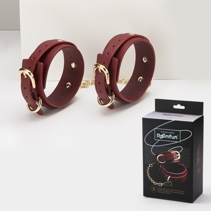 RoomFun - 奢華仿皮革手銬