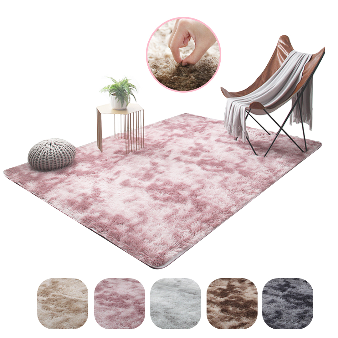 💥台灣現貨💥長毛地毯 北歐風地毯 床邊毯 絨毛地墊 絨毛地毯 北歐 毛絨大地墊 加厚地毯 大地毯 客廳地毯 房間改造