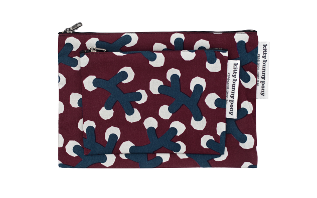 kbp Raspberry Pouch（紅莓圖案）小布包一套, Linda Svensson Edevint 精心設計