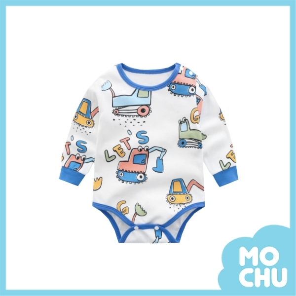 工程小車車長袖包屁衣(現貨)