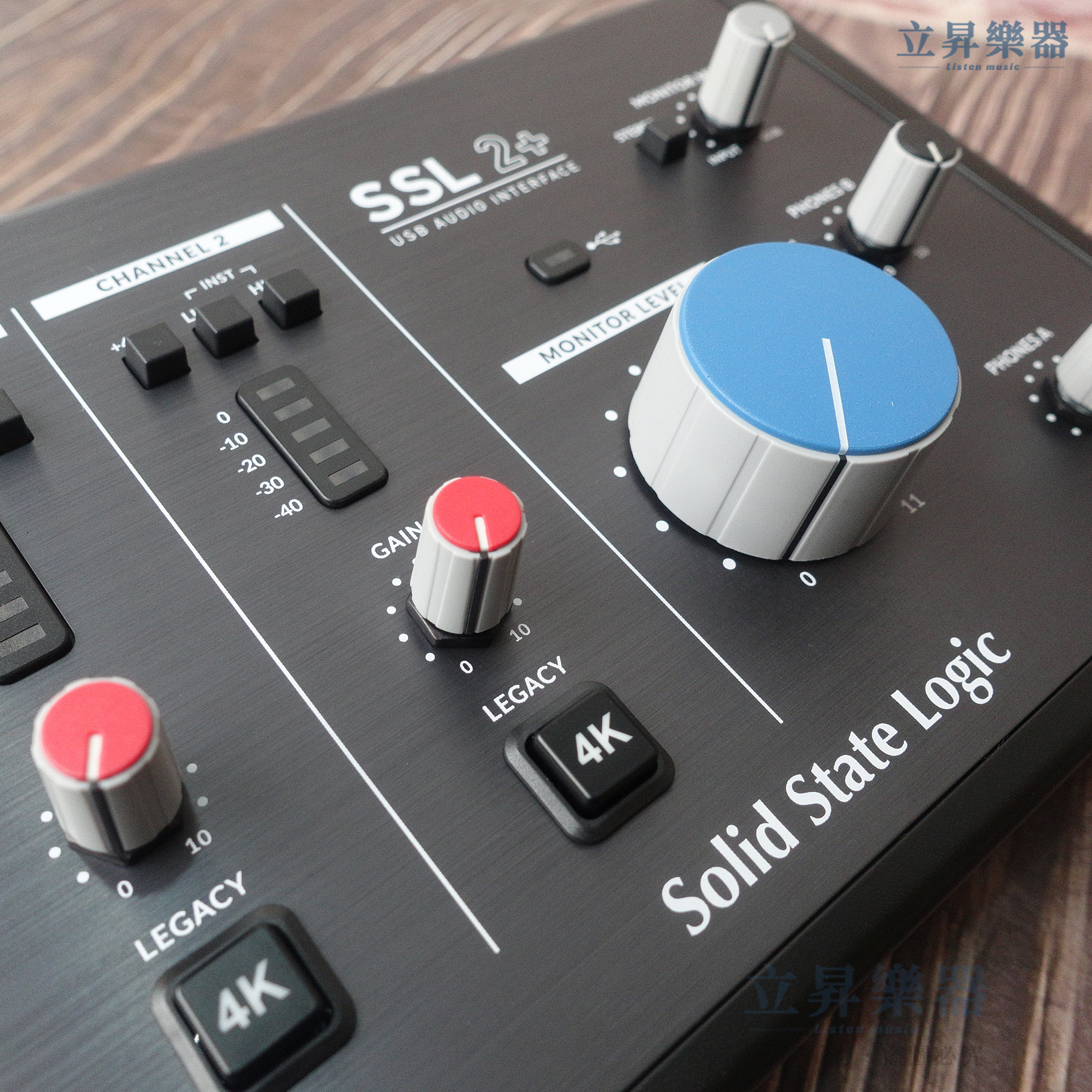 Solid State Logic SSL2+ 錄音介面 USB 2進4出 第 4 張圖片｜三峽鼓 / 打擊