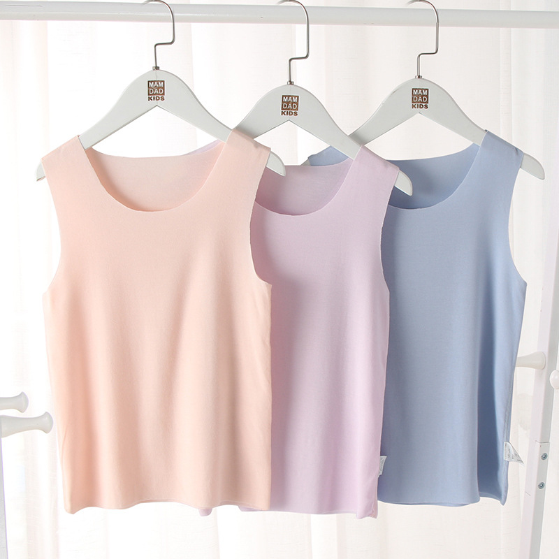 莫代爾冰絲無痕居家親子背心