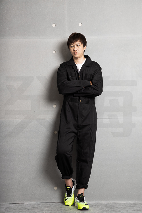 癸海 GUIHAI/連身工作服/基本款/黑【L702】