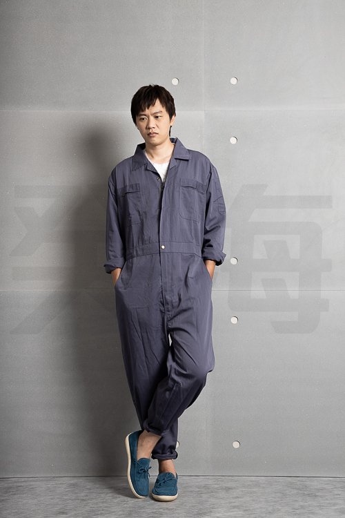 癸海 GUIHAI/連身工作服/基本款/鐵灰【L704】