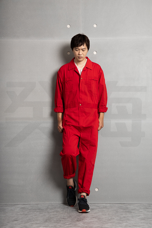 癸海 GUIHAI/連身工作服/基本款/紅【L707】