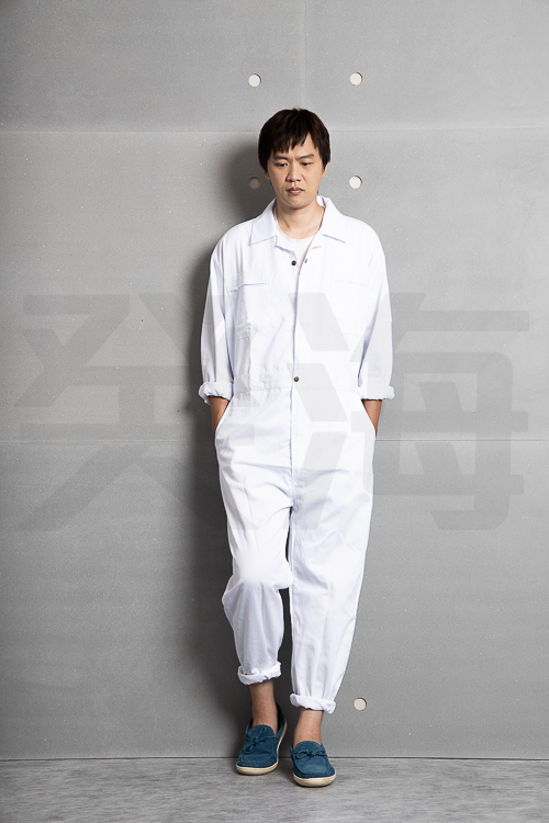 癸海 GUIHAI/連身工作服/基本款/白【L711】