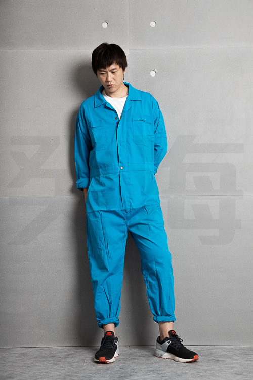 癸海 GUIHAI/連身工作服/基本款/土耳其藍【L713】
