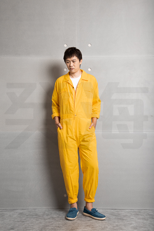 癸海 GUIHAI/連身工作服/基本款/黃【L715】
