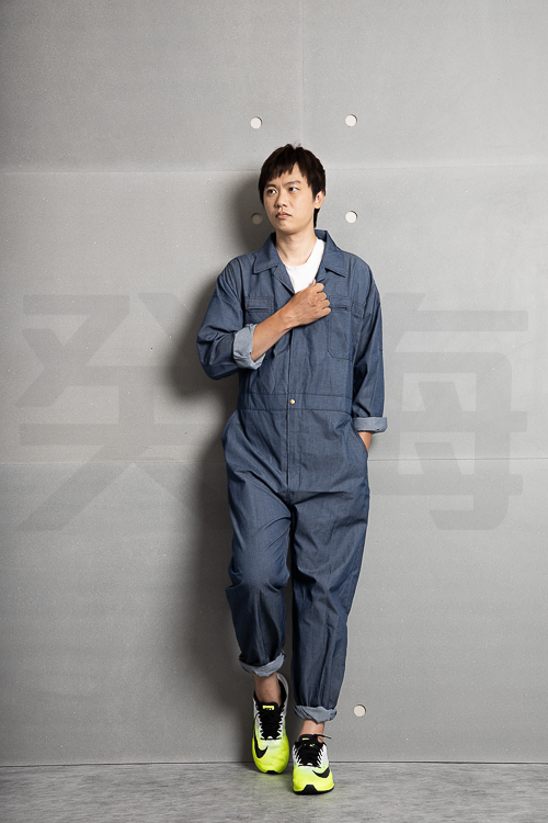 癸海 GUIHAI/連身工作服/基本款/仿牛仔色【L716】