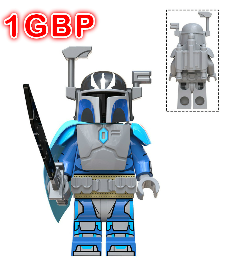 1GBP Special Offer:  Pre Vizla Star Wars Custom Minifigs Fit Lego XP312SP1