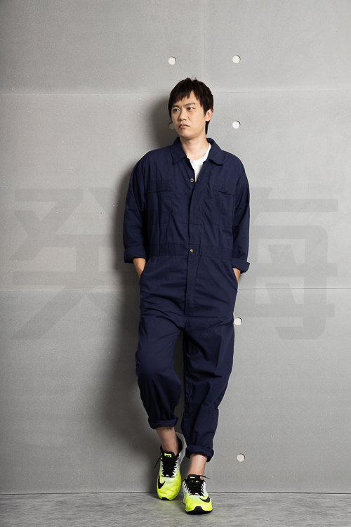 癸海 GUIHAI/連身工作服/基本款薄/丈青【L791】